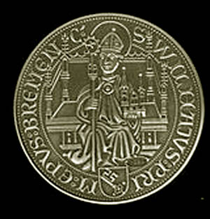 The seal of the first Bishop of Bremen